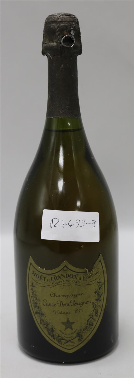 One bottle of Dom Perignon Vintage, 1971